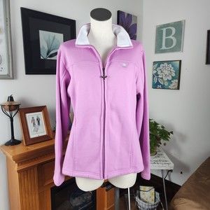 Ladies Full Zip Fleece Jacket Size L